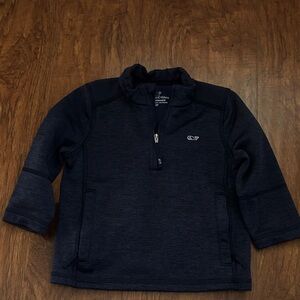 Vineyard Vines Kids Navy Quarter-Zip Sweatshirt